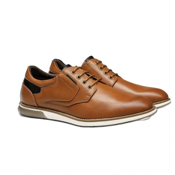 NWOT Bruno Marc Men's Casual Dress Oxfords Shoes Business Formal Derby Sneakers‎ - Picture 4 of 7